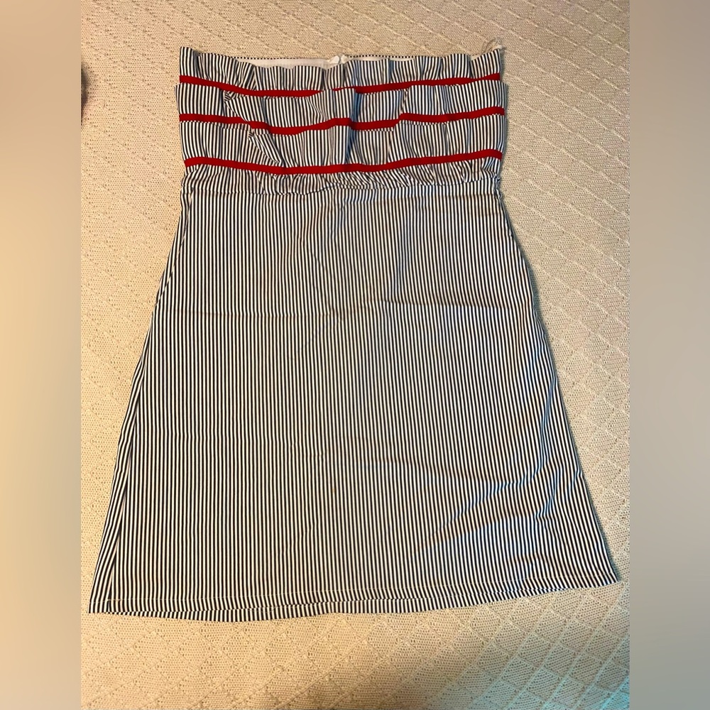 ❤️💙 Judith March Strapless Dress ❤️💙